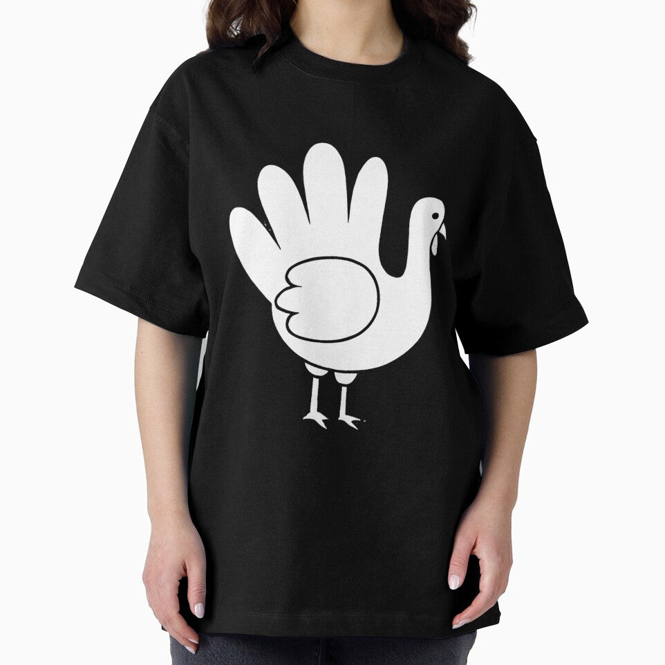 Palm Turkey – Playful Thanksgiving 2025 Design for Kids, Mugs & Posters by PunchDrop T-Shirts, Hoodie, Sweatshirt (Image 2)