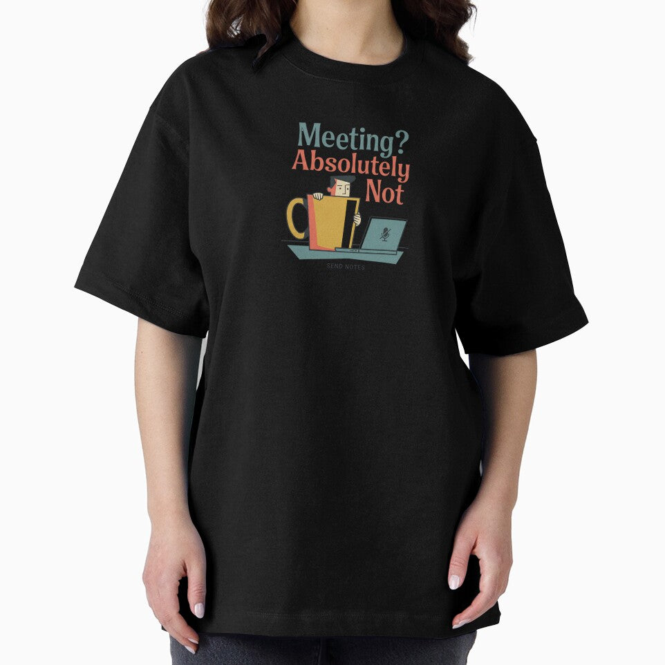 Meeting Absolutely Not Send Notes Funny Office Humor Mug by Fenay Designs