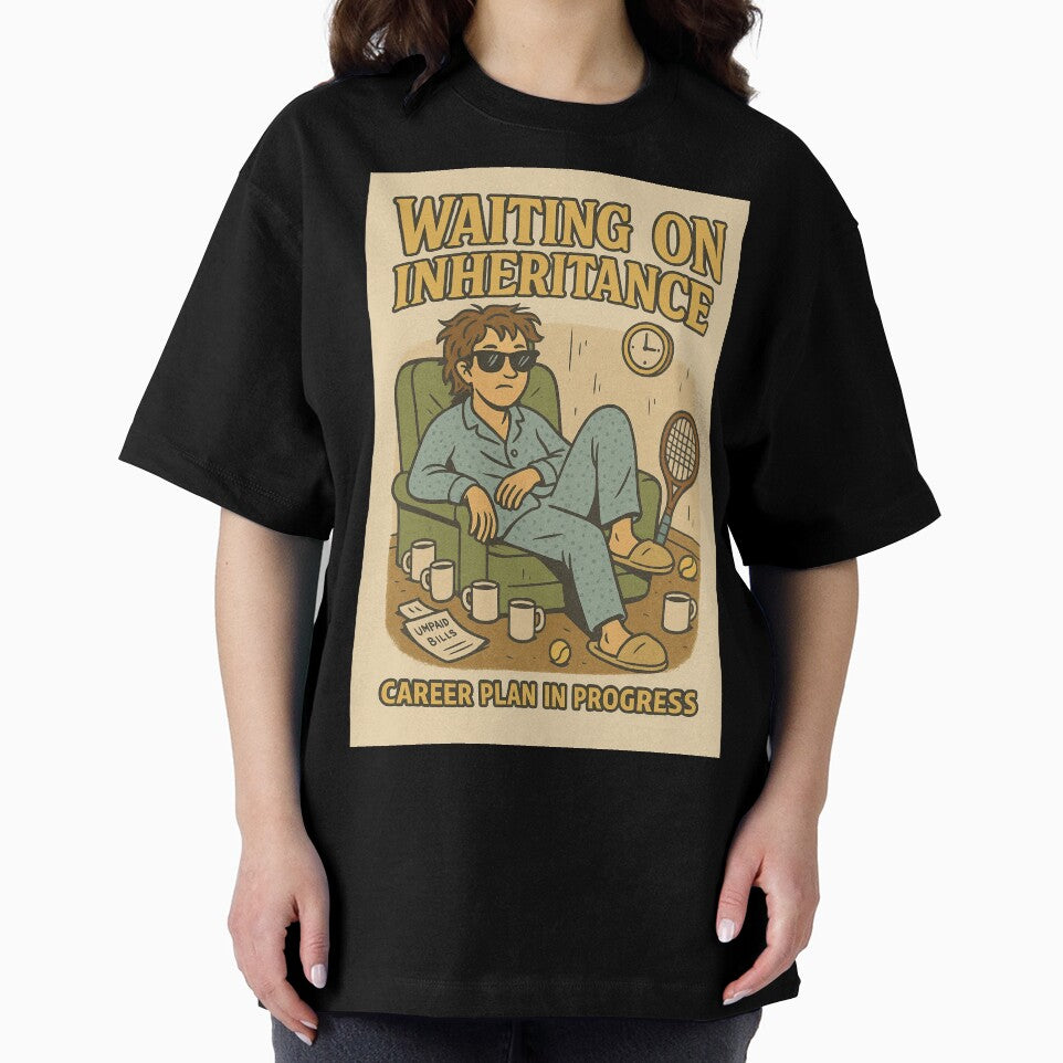WAITING ON INHERITANCE – Sarcastic Vintage Life Plan by NotSoGuilty T-Shirts, Hoodie, Sweatshirt | BlankRebels.com (Image 2)