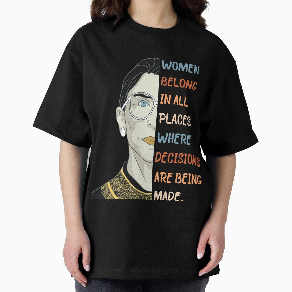 Women Belong In All Places Where Decisions Are Being Made by Mannoucha ⭐⭐⭐⭐⭐ ( 1,978 reviews )