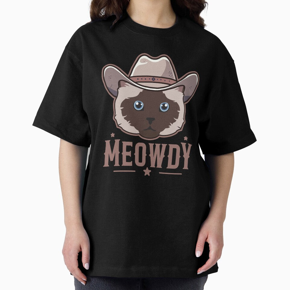 Birman Cat Meowdy by Clara Hollins T-Shirts, Hoodie, Sweatshirt | BlankRebels.com (Image 2)