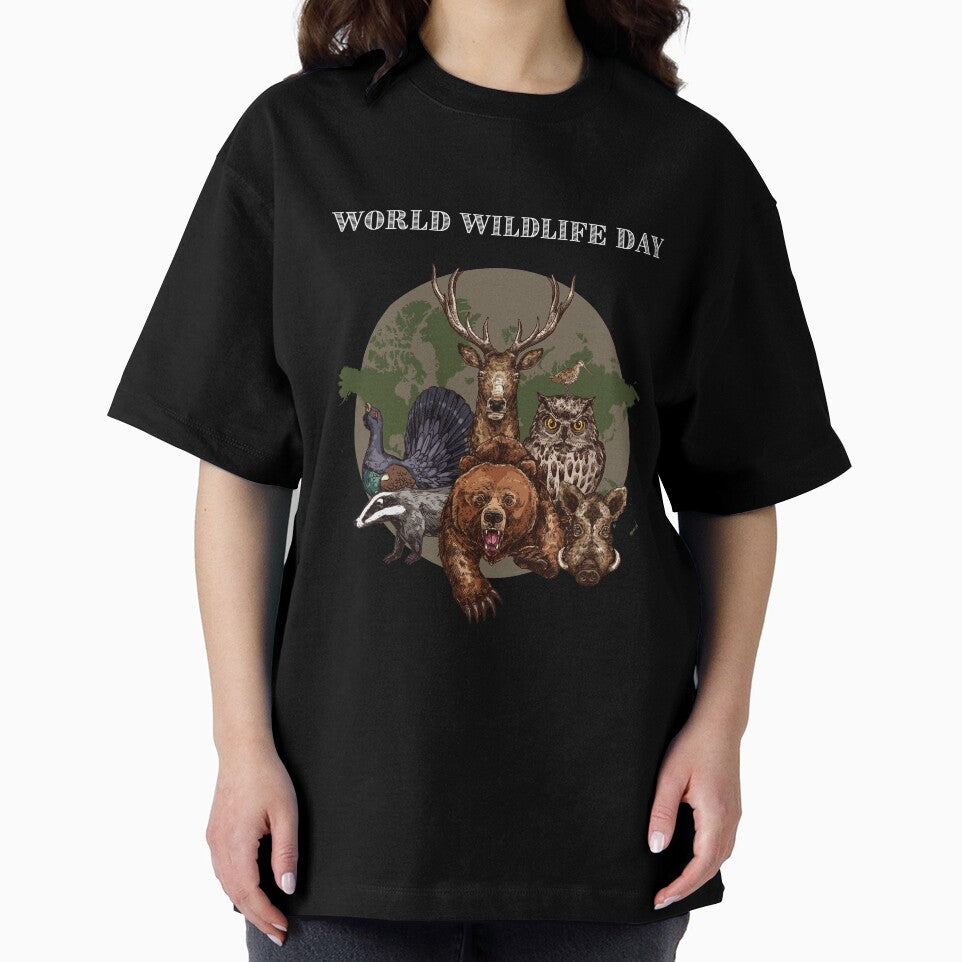 World Wildlife Day Design Love Nature and Animals by BeeClassyDesign T-Shirts, Hoodie, Sweatshirt | BlankRebels.com (Image 2)
