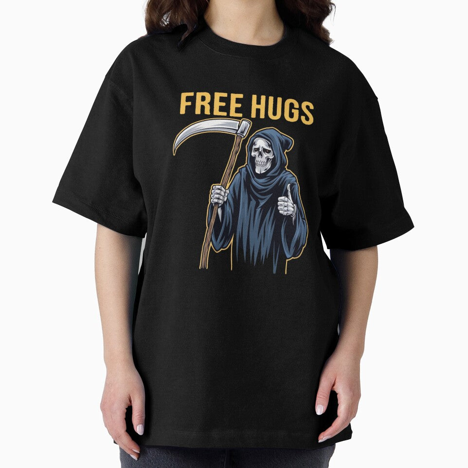 Free Hugs w/Grim Reaper by purepisces