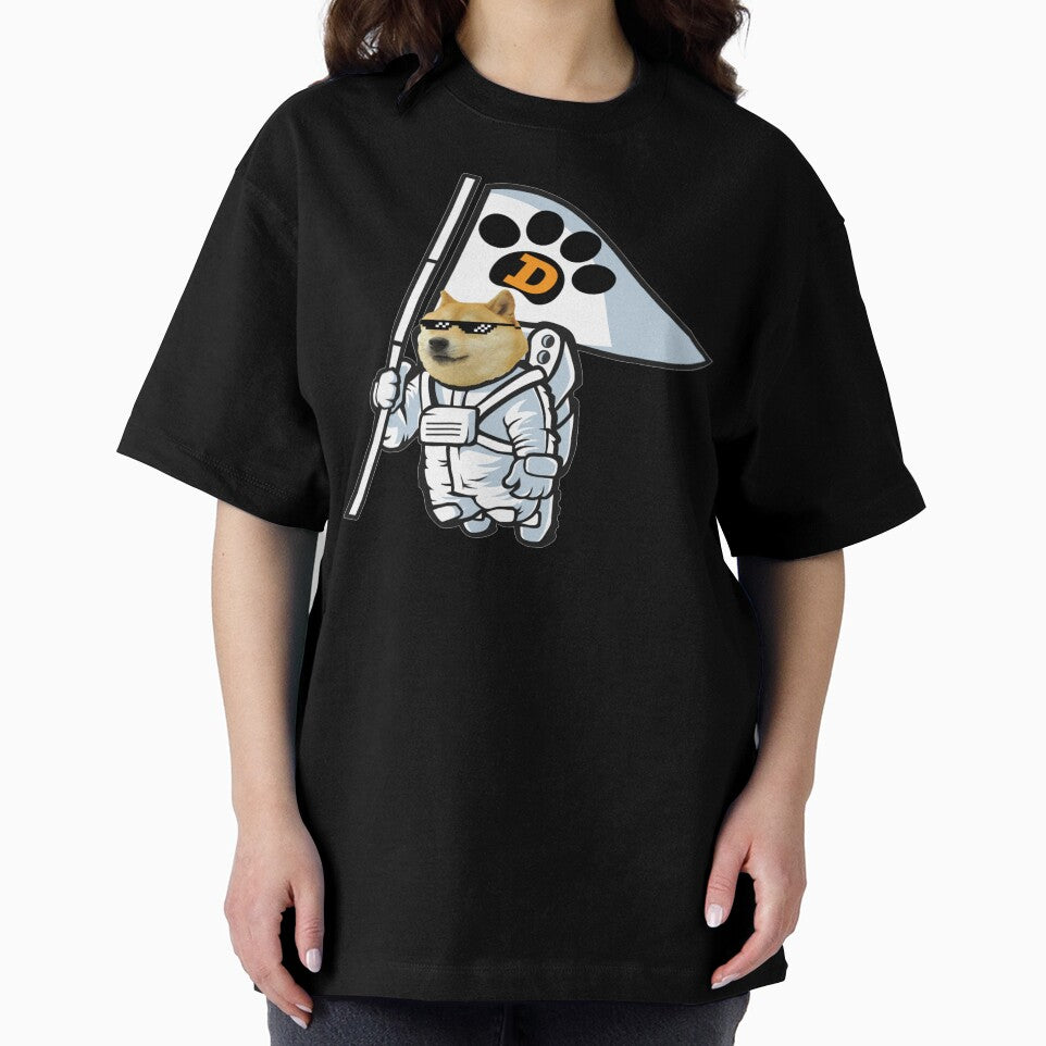 See You On The Moon Dogecoin - Cryptocurrency Astronaut Dogecoin - Funny by mewsis T-Shirts, Hoodie, Sweatshirt (Image 2)