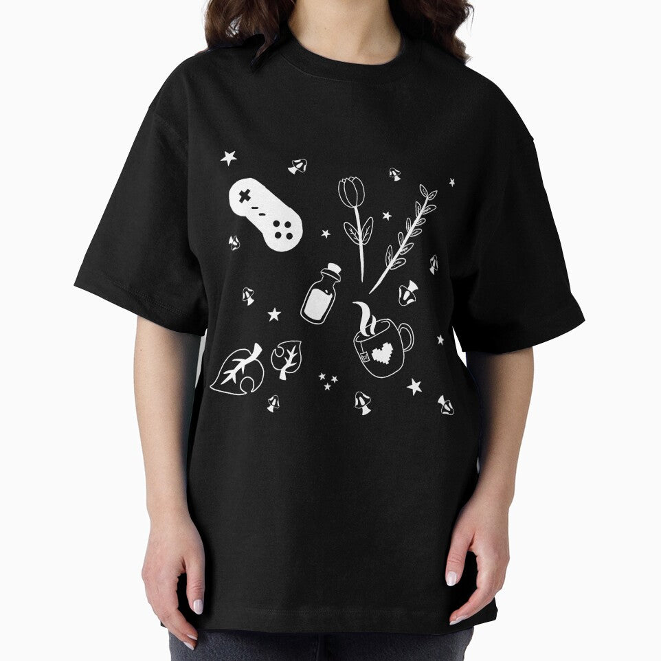 Gaming Nostalgia // Black & White by Thyanel T-Shirts, Hoodie, Sweatshirt | BlankRebels.com (Image 2)