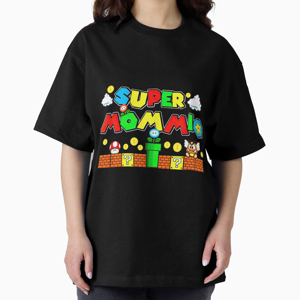 Super Mommio Funny Mommy Mother Nerdy Video Gaming Lover by Durarte43 T-Shirts, Hoodie, Sweatshirt (Image 2)