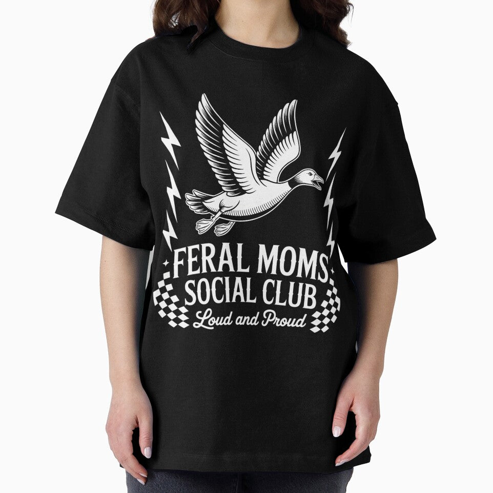Feral Mom Life by sterabamineh T-Shirts, Hoodie, Sweatshirt | BlankRebels.com (Image 2)