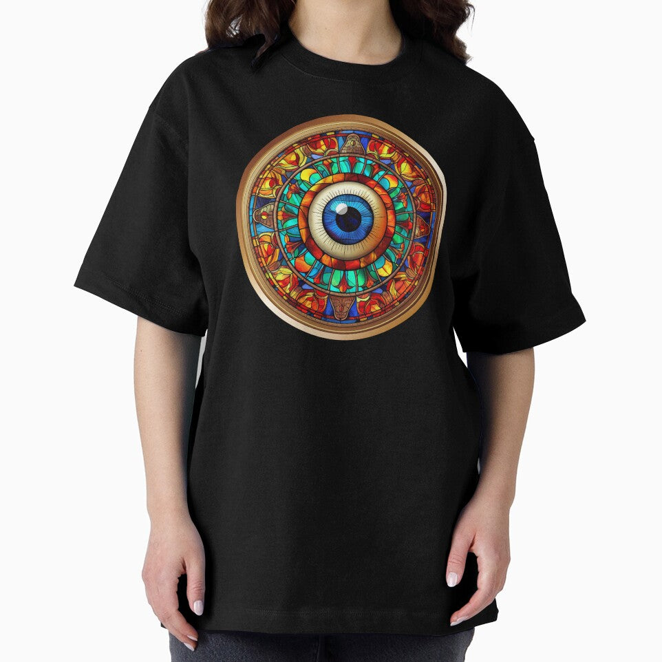 Evil Eye Stained Glass by OutbreakDesigns T-Shirts, Hoodie, Sweatshirt | BlankRebels.com (Image 2)