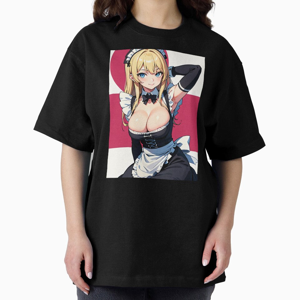 Blonde Hair Anime Maid Waifu by EnchantedAnime T-Shirts, Hoodie, Sweatshirt | BlankRebels.com (Image 2)