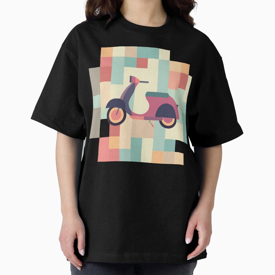 Scooter as Bauhaus Style Art by OzzFrequency T-Shirts, Hoodie, Sweatshirt | BlankRebels.com (Image 2)