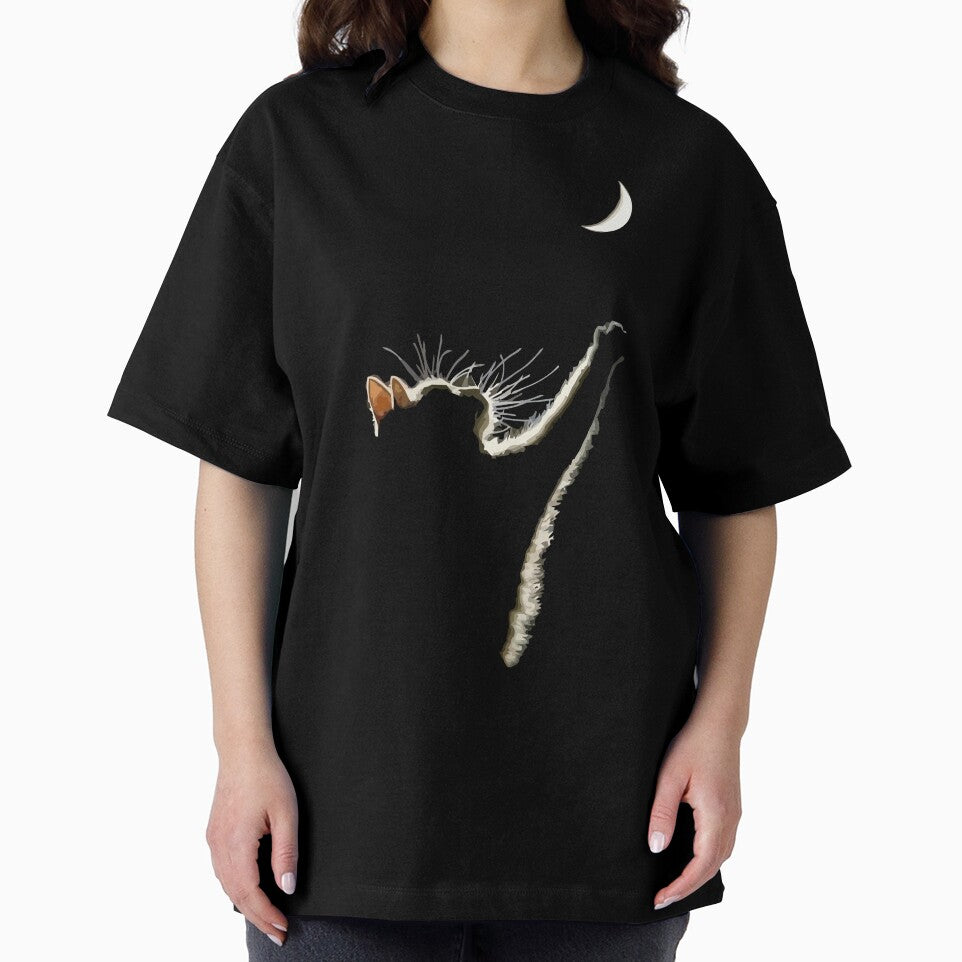 Moon Cat Kitty Reach To The Moon by teenugs T-Shirts, Hoodie, Sweatshirt | BlankRebels.com (Image 2)