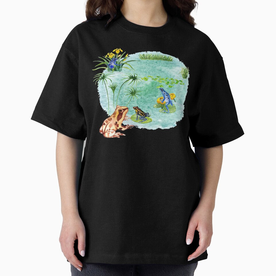 Watercolor Frog by virilamissa T-Shirts, Hoodie, Sweatshirt | BlankRebels.com (Image 2)