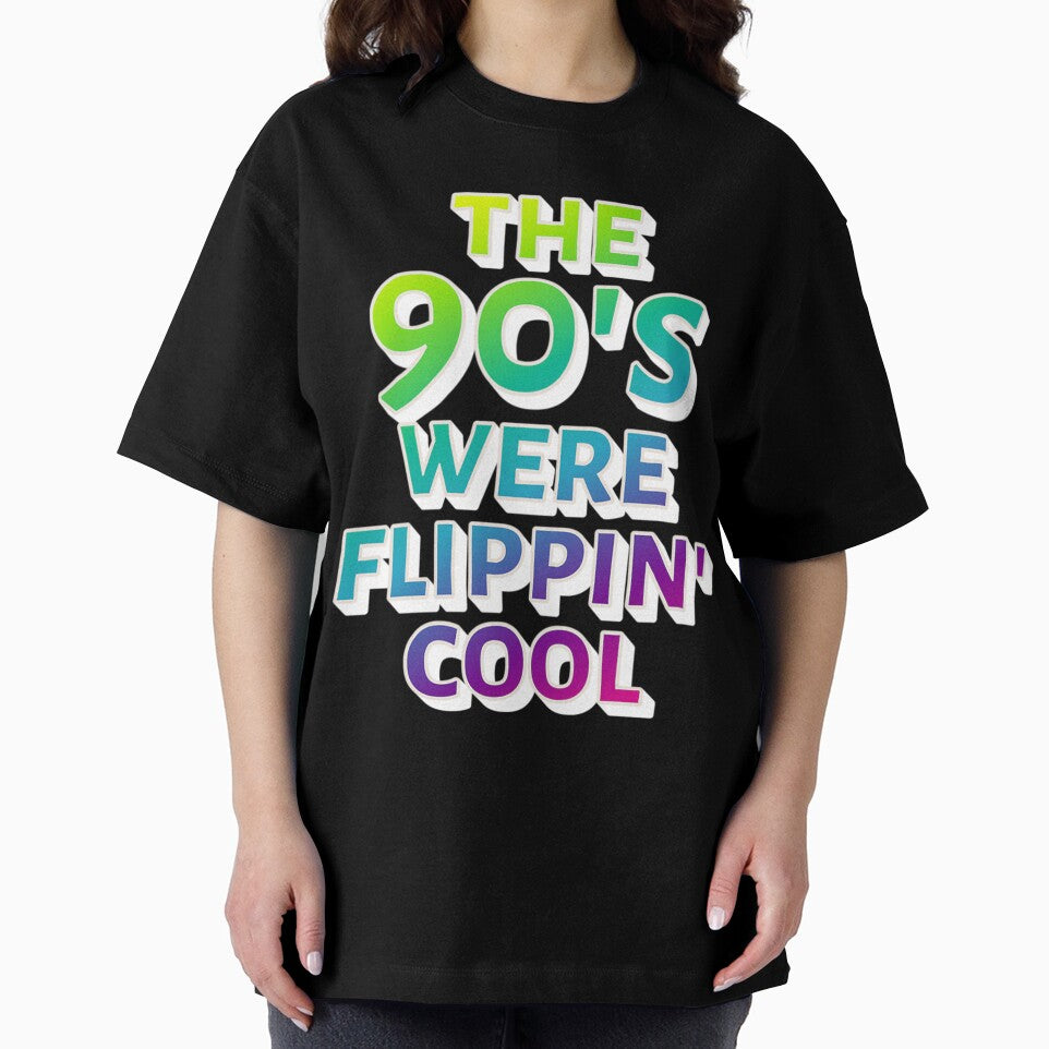 Colorful The 90'S Were Flippin' Cool Ombre Pastel Retro Style Design by ahronmitch4961 T-Shirts, Hoodie, Sweatshirt (Image 2)