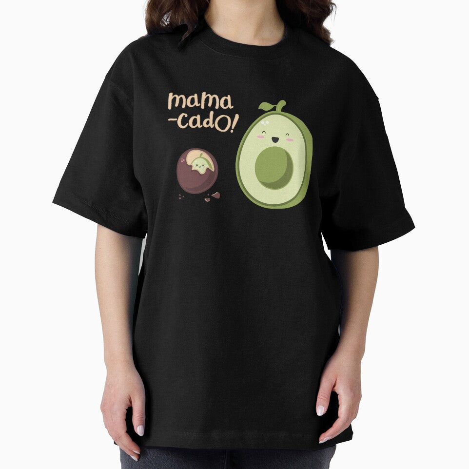 Avocado mamacado kawaii design by high5doodle