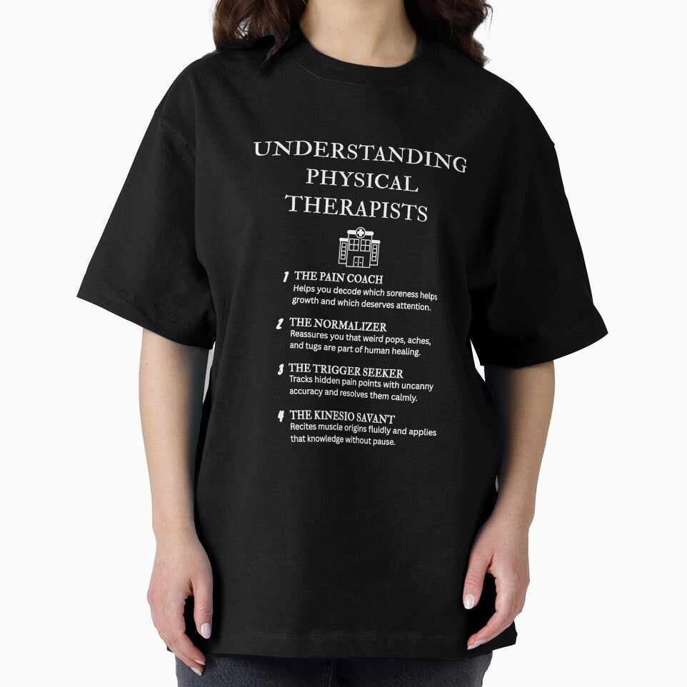 Physical Therapist Stereotypes – Fun Design – Black by PsyFlow35 T-Shirts, Hoodie, Sweatshirt | BlankRebels.com (Image 2)