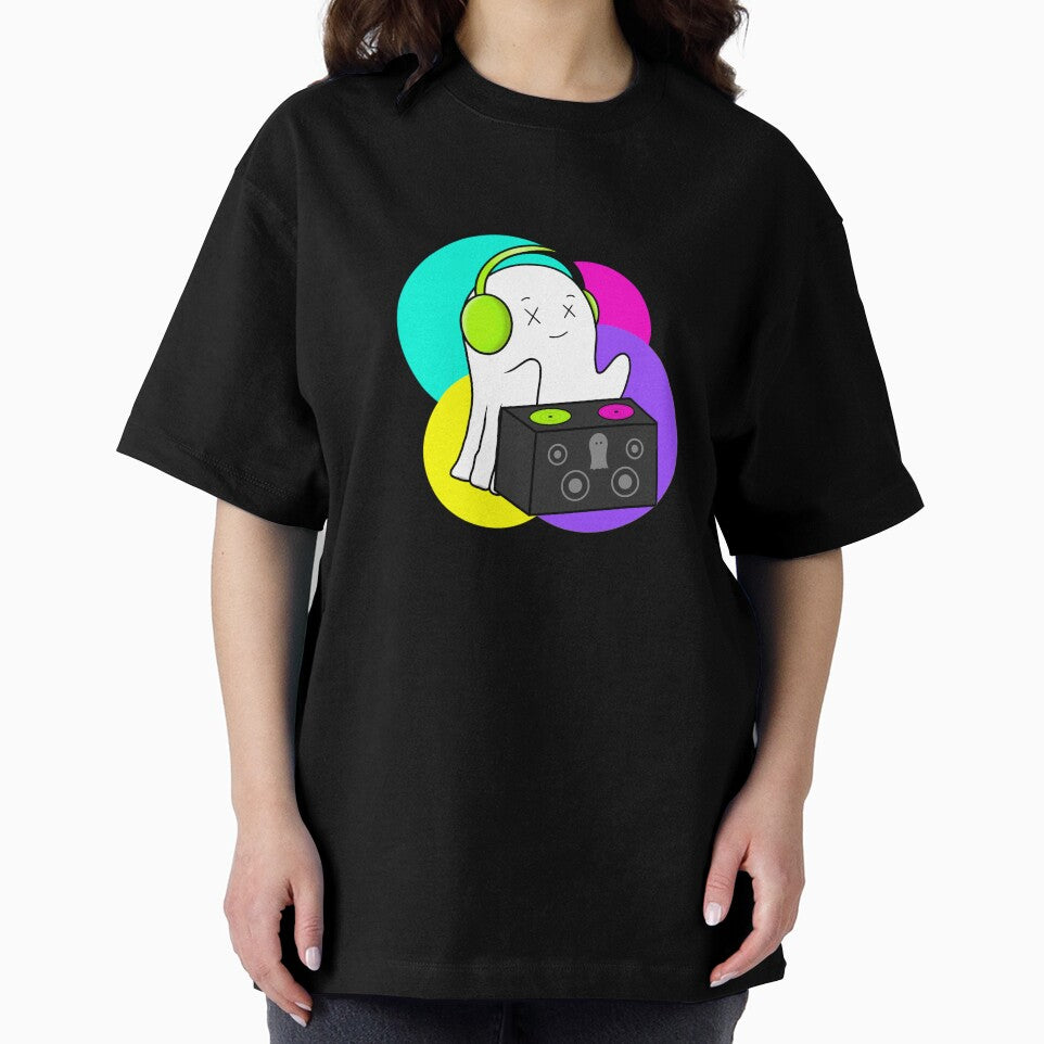DJ Goo: the Ghost DJ by baileyperkins T-Shirts, Hoodie, Sweatshirt | BlankRebels.com (Image 2)