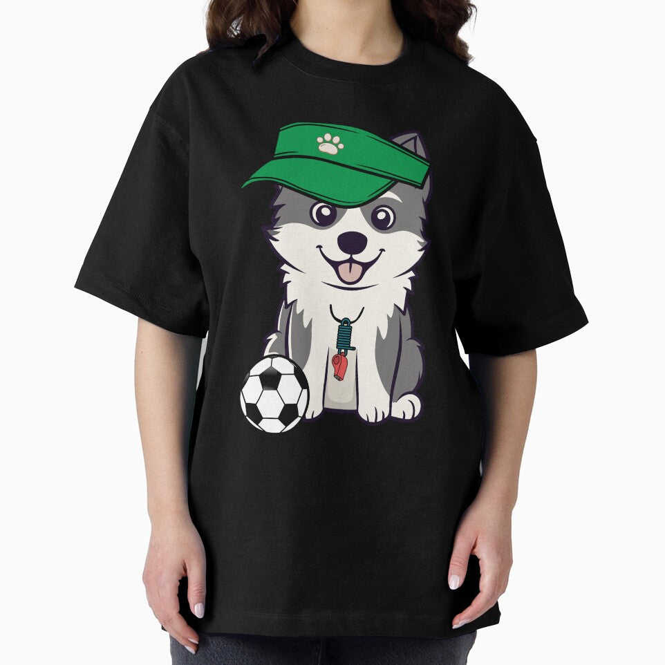 Soccer Player Husky dog by Pet Station