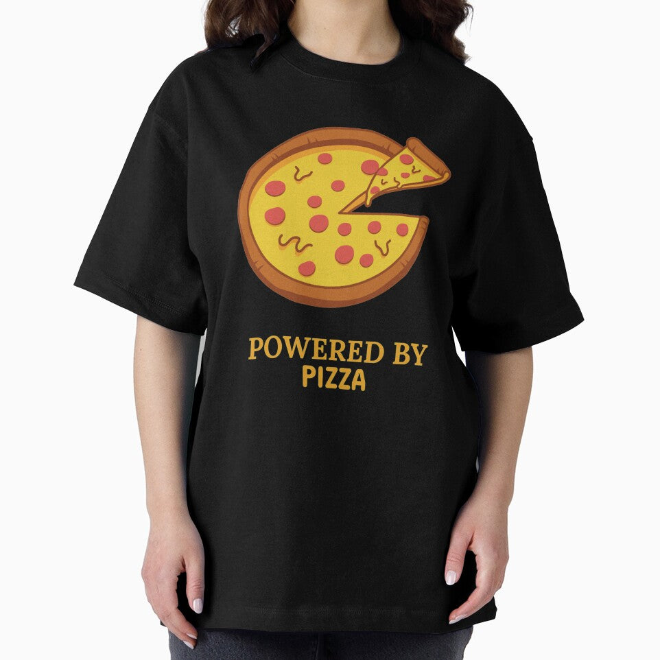Powered By Pizza - Pizza Day by ManiaTeec T-Shirts, Hoodie, Sweatshirt | BlankRebels.com (Image 2)