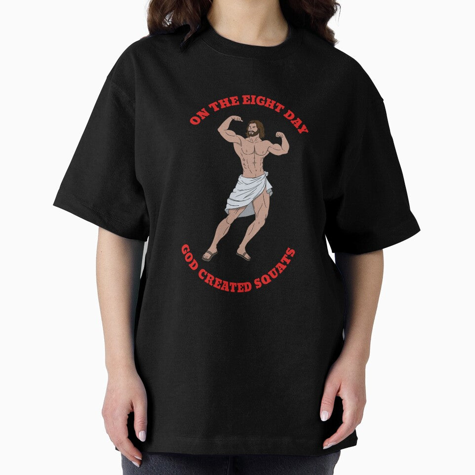 On The Eight Day God Created Squats by PucksPlace T-Shirts, Hoodie, Sweatshirt | BlankRebels.com (Image 2)