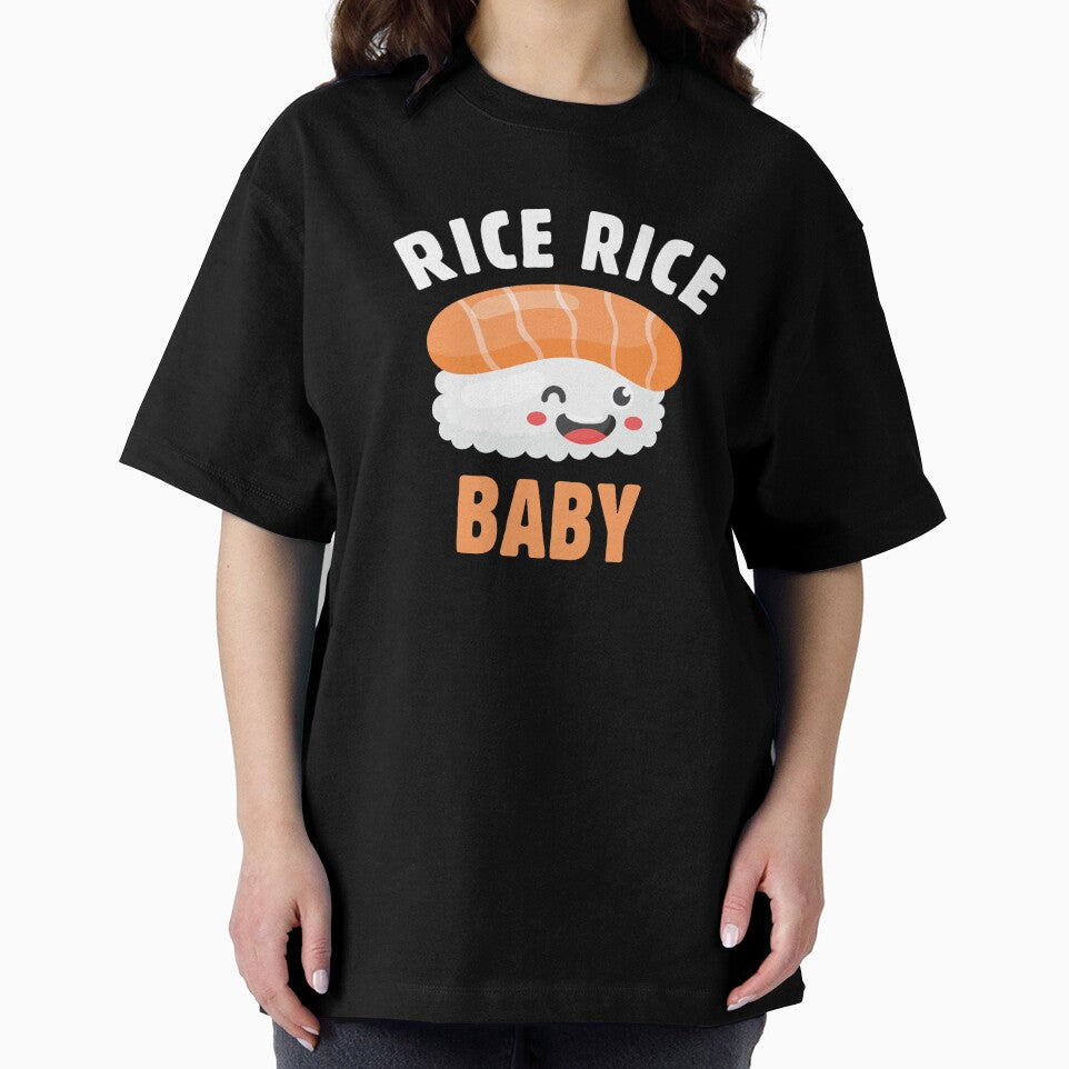 Humoristic Funny Chinese Asian Sushi Lover Rice Rice Baby by knapst T-Shirts, Hoodie, Sweatshirt | BlankRebels.com (Image 2)