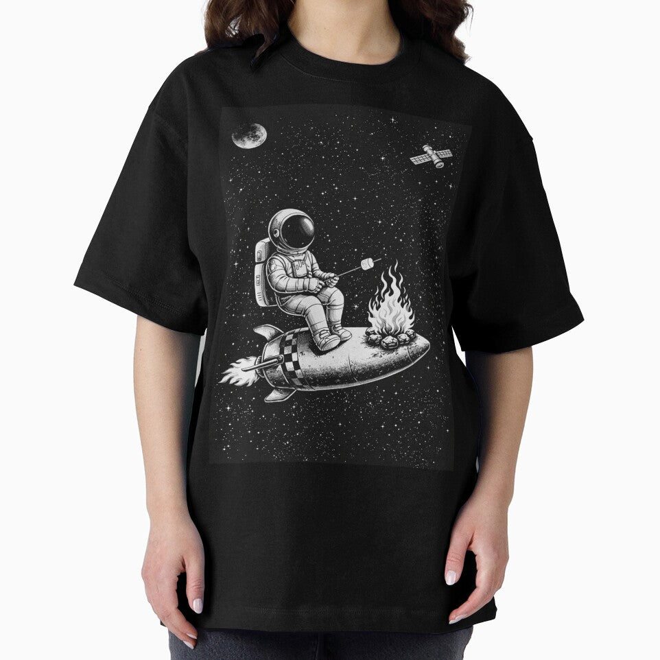 Cosmic Campfire Astronaut by Maverickystore T-Shirts, Hoodie, Sweatshirt | BlankRebels.com (Image 2)