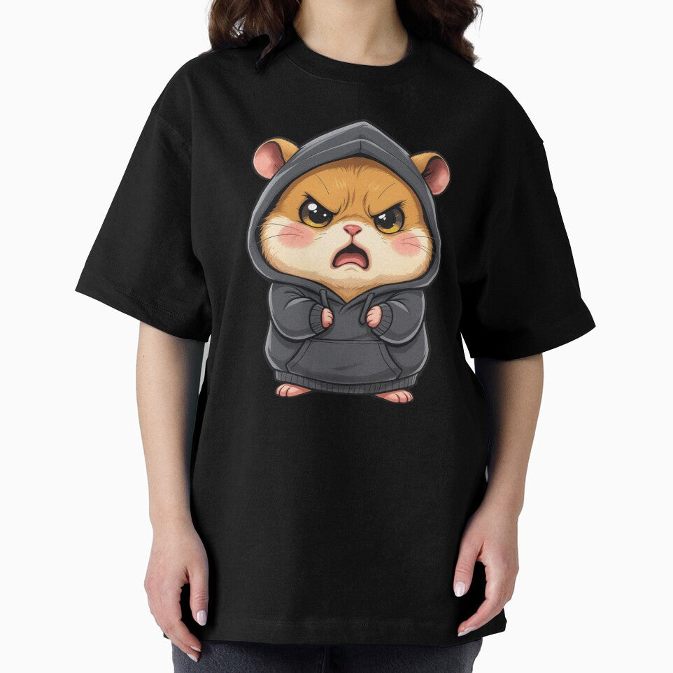Angry Cute Kawaii Hamster | Funny Chibi Hamster with Attitude by ColorSplash123 T-Shirts, Hoodie, Sweatshirt (Image 2)