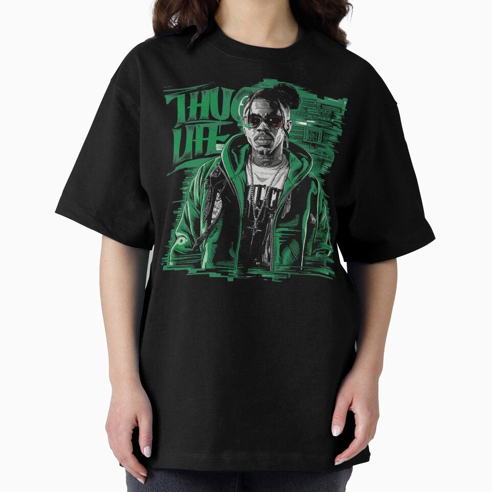 Black Guy Thug Life Design by diegomenjivar92