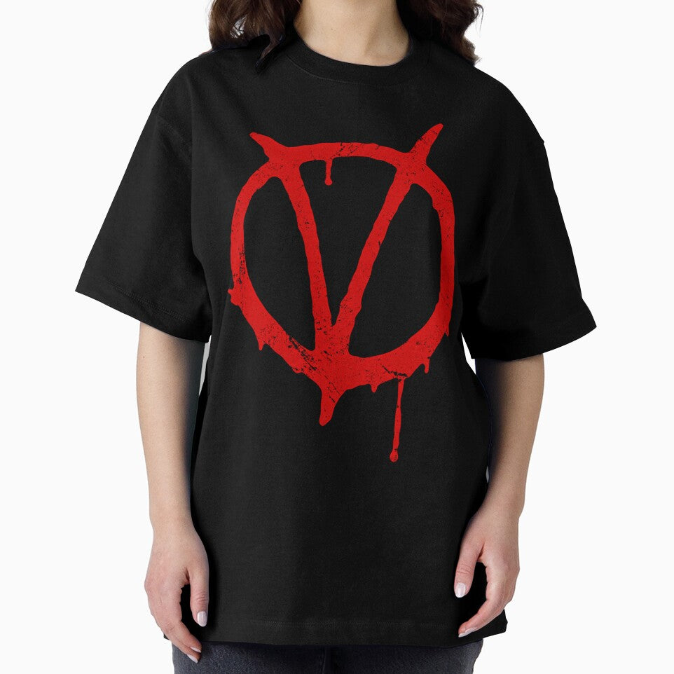 V For Vendetta Vintage Symbol by dlpfjokns