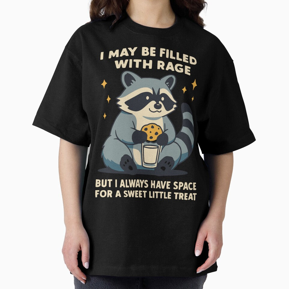 Raccoon Funny Meme , I may be filled with rage by happydesignerar T-Shirts, Hoodie, Sweatshirt | BlankRebels.com (Image 2)