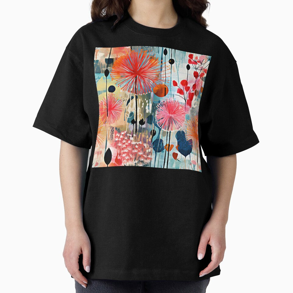 Impressionist-Style Colorful Floral Modern Contemporary Abstract Art by DEC02 T-Shirts, Hoodie, Sweatshirt (Image 2)