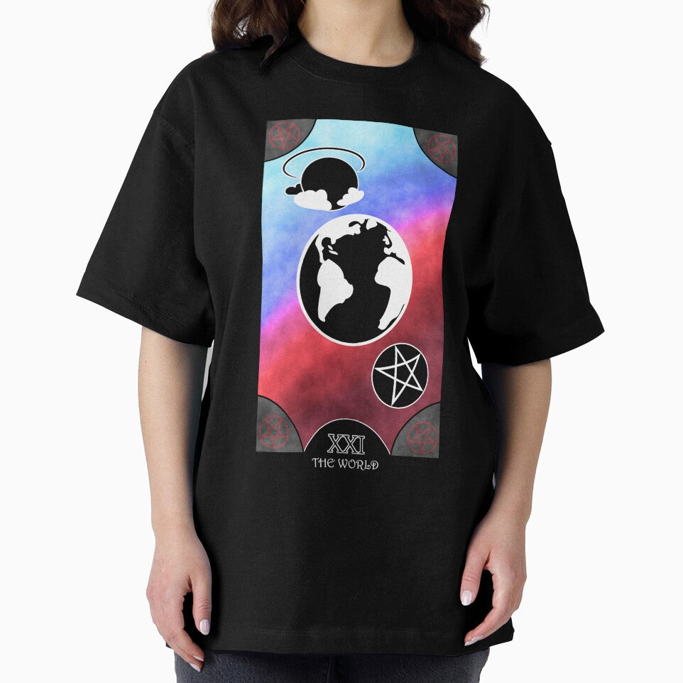 Hazbin Hotel/Helluva Boss Tarot Cards ::The World:: by Vixxen92 T-Shirts, Hoodie, Sweatshirt | BlankRebels.com (Image 2)