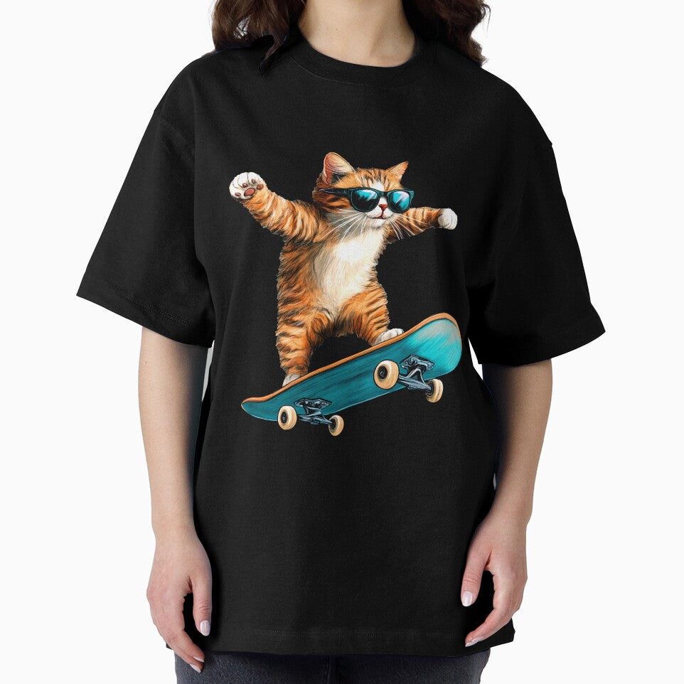 Cat Skater by Soulskier T-Shirts, Hoodie, Sweatshirt | BlankRebels.com (Image 2)