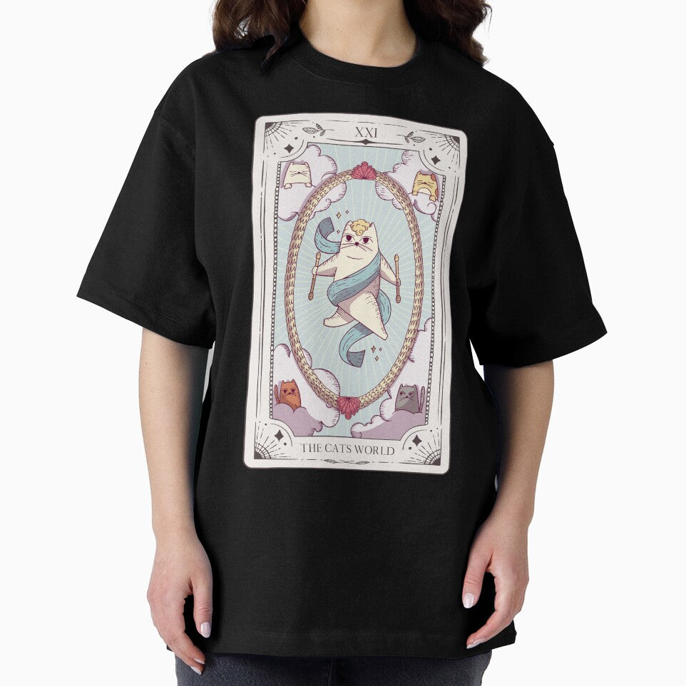 The World Tarot Cute Cats Tarot by DesignsStation8 T-Shirts, Hoodie, Sweatshirt | BlankRebels.com (Image 2)