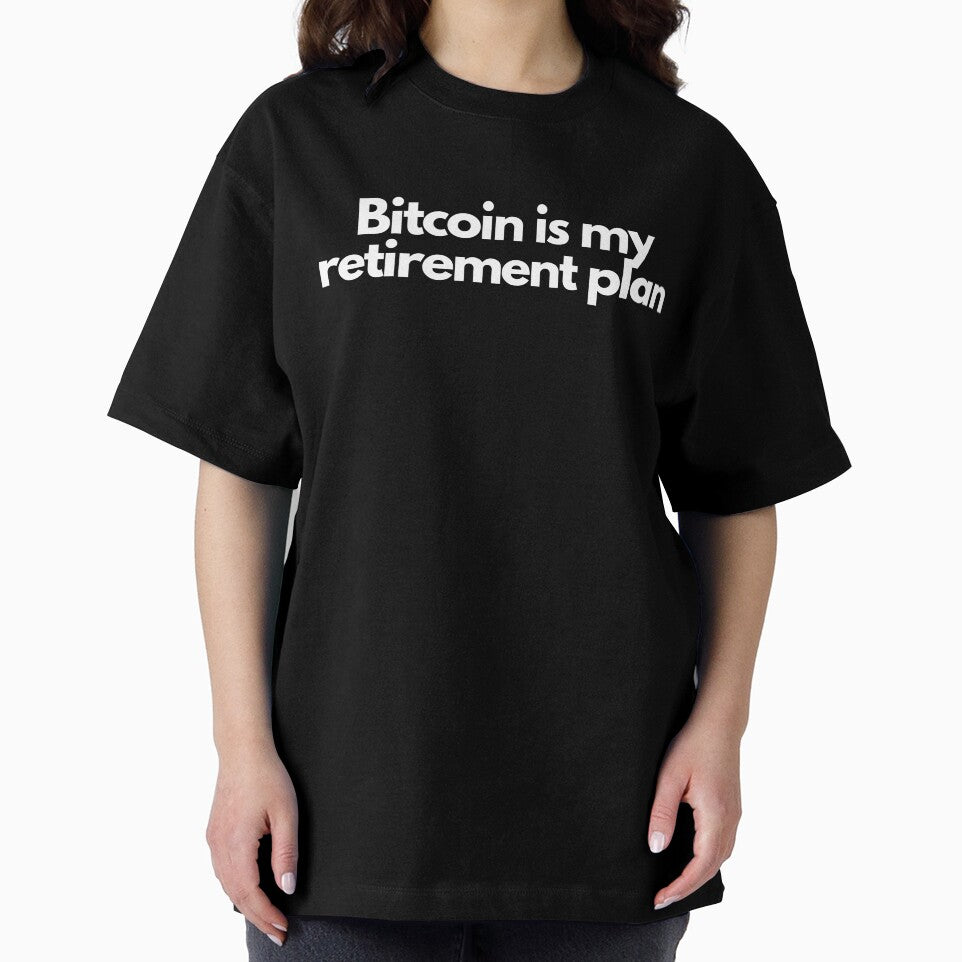 Bitcoin is my retirement plan by Memecoins Store T-Shirts, Hoodie, Sweatshirt | BlankRebels.com (Image 2)
