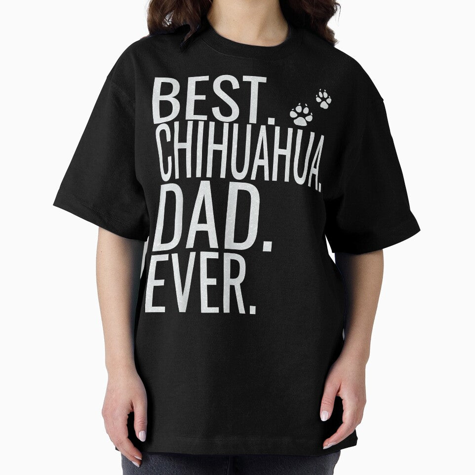 Mens Best Chihuahua Dad Ever Fathers Day Shirt 2019 For D by JohnathaPhillip