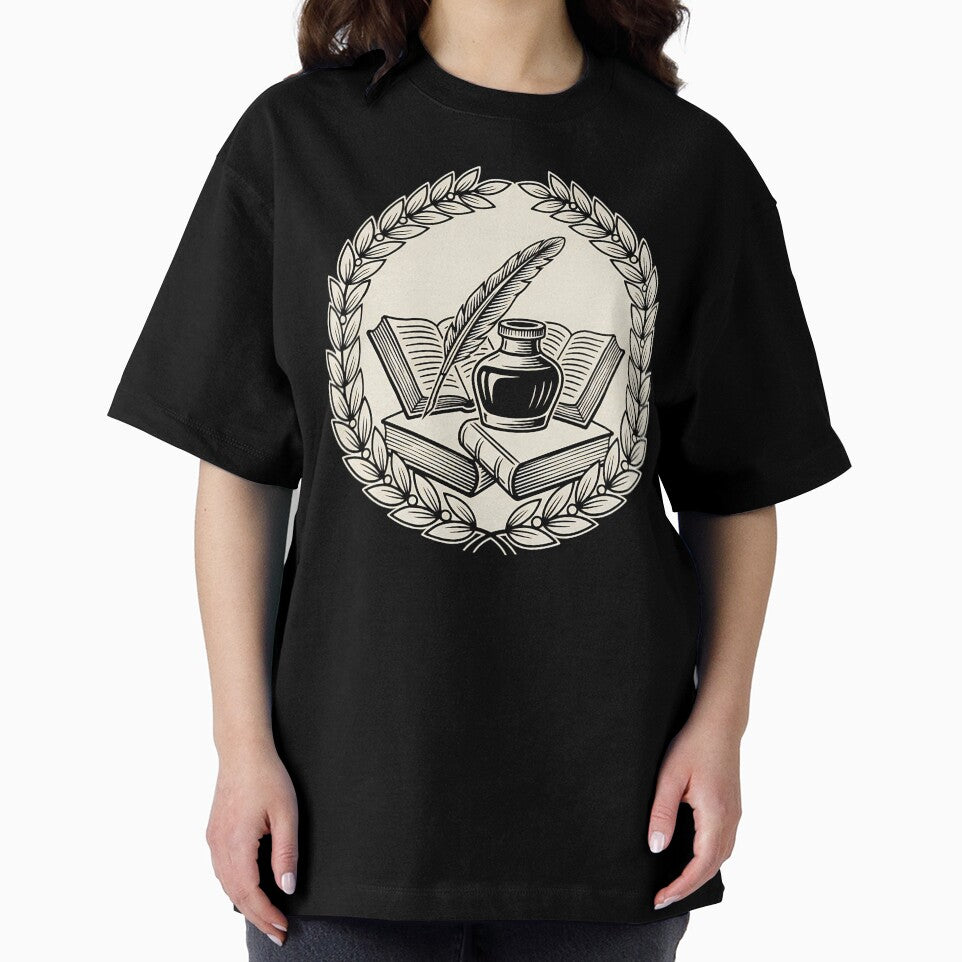 Bibliophile Society Emblem Badge by HoruxDesign T-Shirts, Hoodie, Sweatshirt | BlankRebels.com (Image 2)