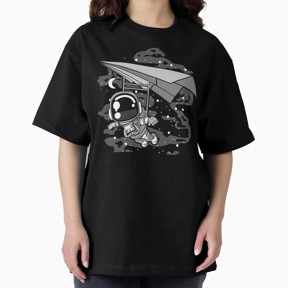 Astronaut Hang Gliding - Funny Outer Space Lovers by Desteroids T-Shirts, Hoodie, Sweatshirt | BlankRebels.com (Image 2)