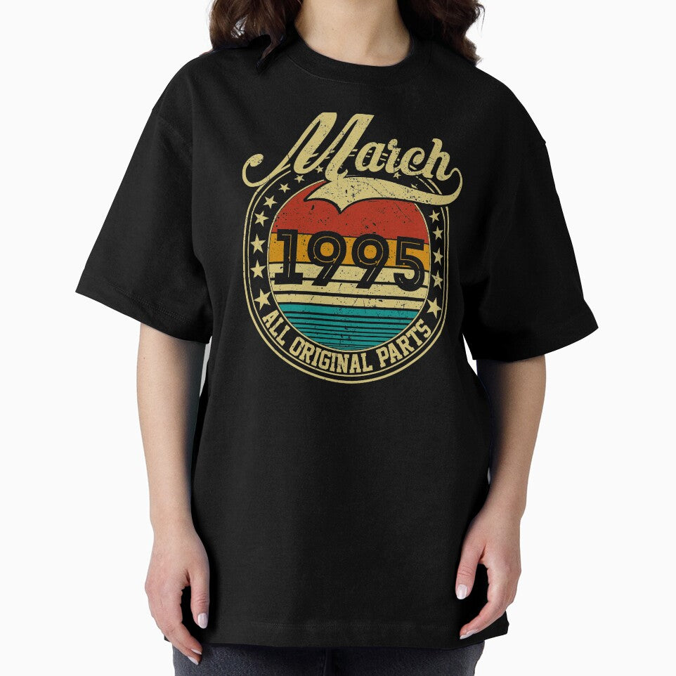 Vintage March 1995 All Original Parts Born in March 1995 26th Birthday Gift 26 Years Old by MN-Shop0123... (Image 2)