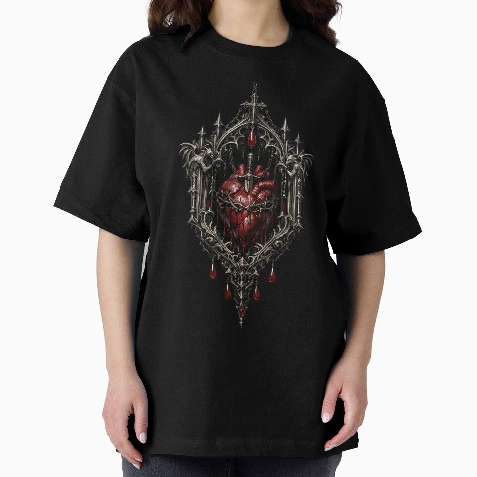Gothic Heart Reliquary of Blood and Iron by Mouraludia T-Shirts, Hoodie, Sweatshirt | BlankRebels.com (Image 2)