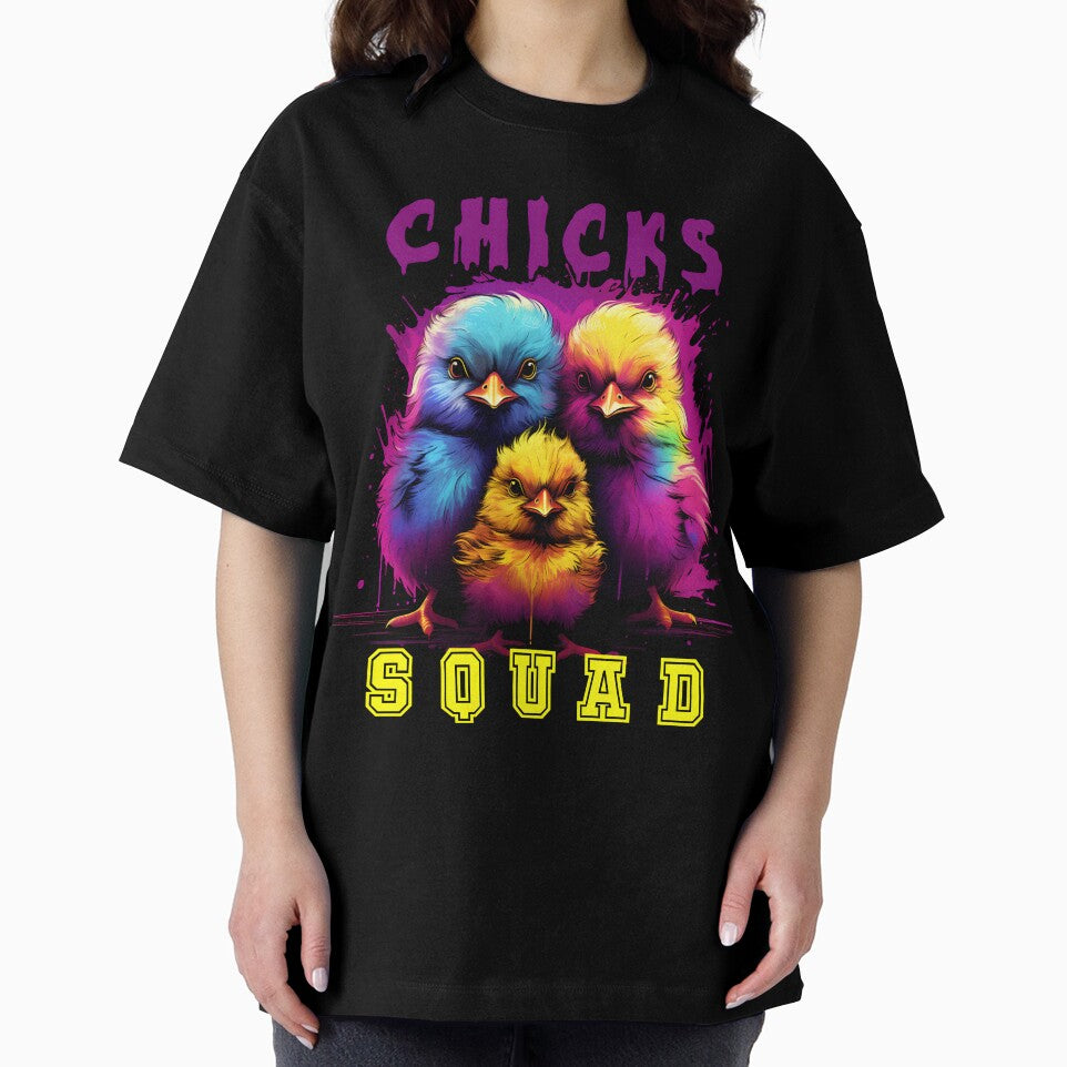 Serious chicks squad in vibrant colors by GediaPrints T-Shirts, Hoodie, Sweatshirt | BlankRebels.com (Image 2)