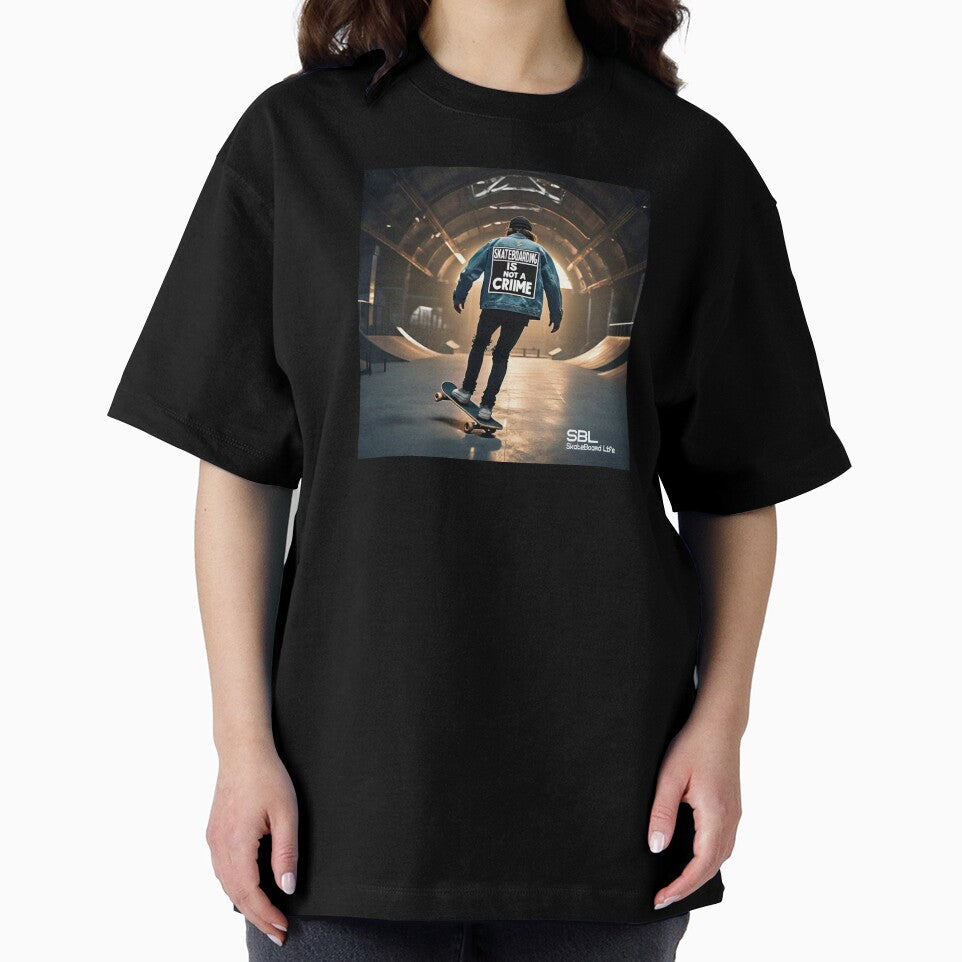 Skateboarding is not a crime 1 by ForecastVSN T-Shirts, Hoodie, Sweatshirt | BlankRebels.com (Image 2)