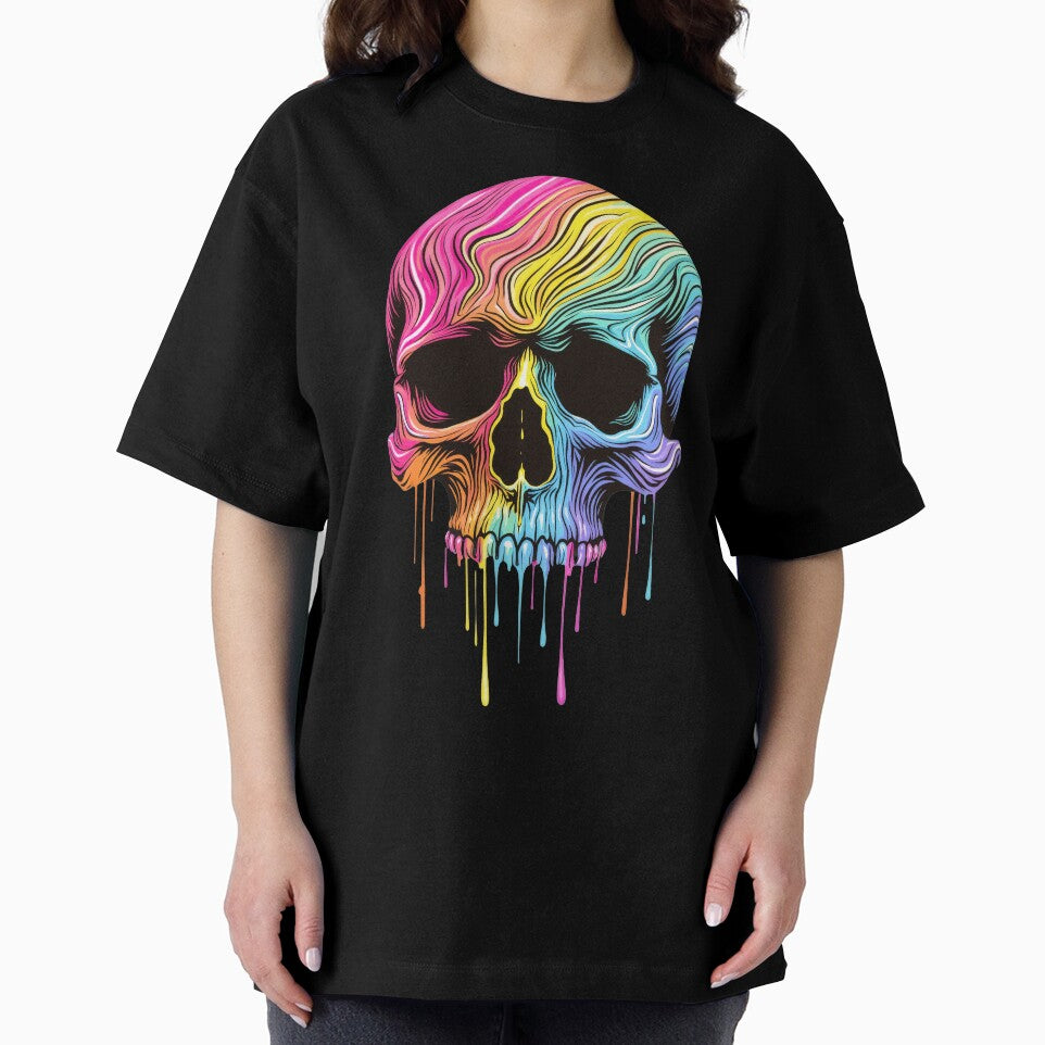 Colorful Art Skull by Topmaxdesign T-Shirts, Hoodie, Sweatshirt | BlankRebels.com (Image 2)