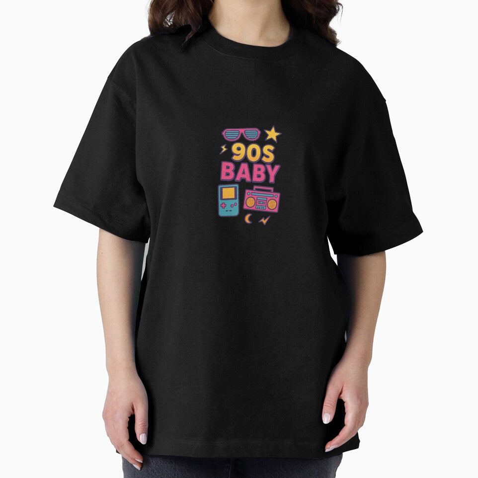 90s Baby Retro Design by edimoraes T-Shirts, Hoodie, Sweatshirt | BlankRebels.com (Image 2)