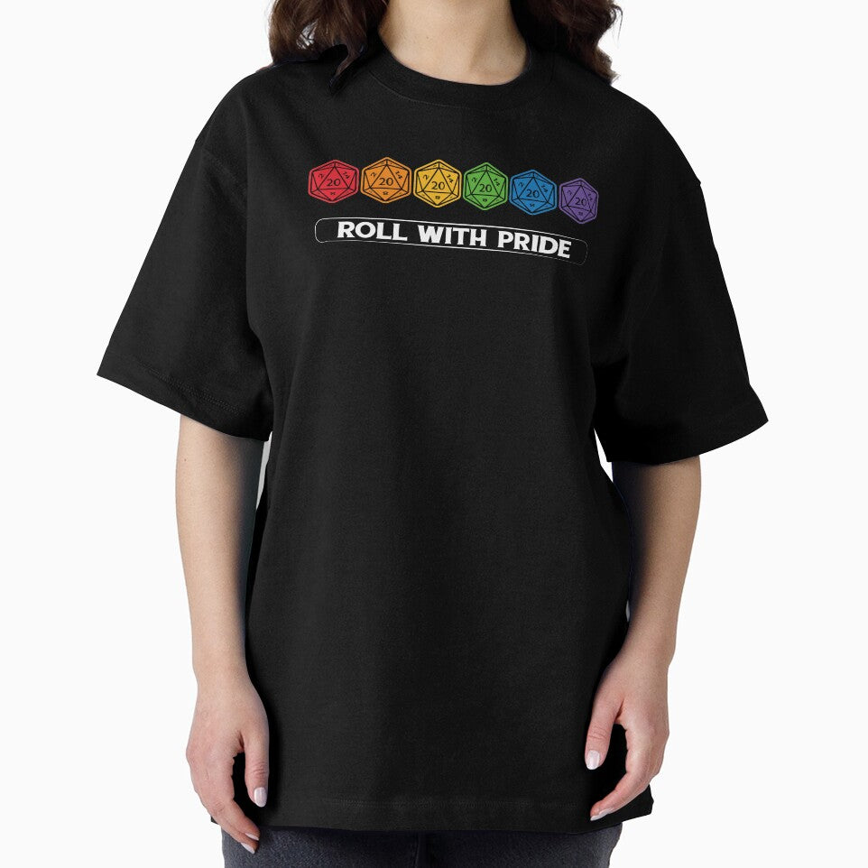 Roll with Pride (d20 dices) by EvilSheet T-Shirts, Hoodie, Sweatshirt | BlankRebels.com (Image 2)