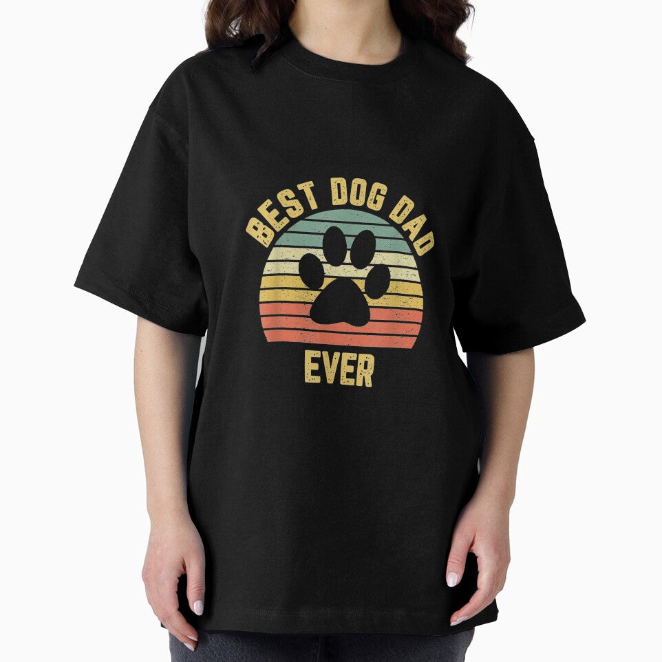 Vintage Dog Dad Shirt Fathers by LauraNeyJr