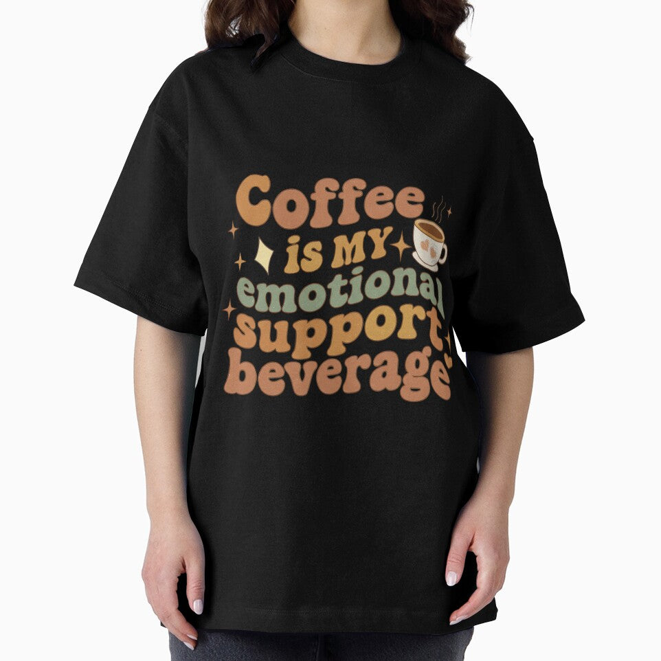 Coffee Is My Emotional Support Beverage – Funny Coffee Lover Quote for Work, Office, and Espresso Addicts by... (Image 2)