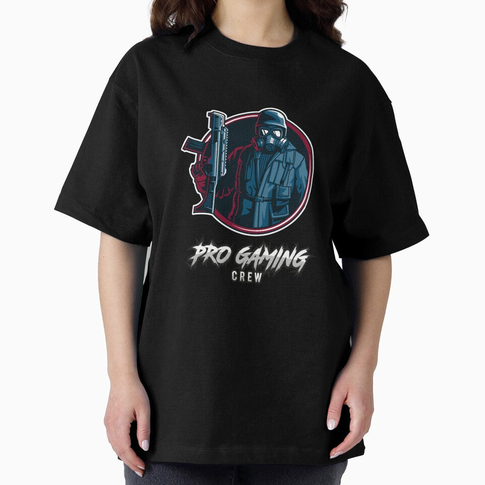 Pro Gaming Crew Gas Mask Gunner Streamer Gamer eSports by taaddison50 T-Shirts, Hoodie, Sweatshirt (Image 2)