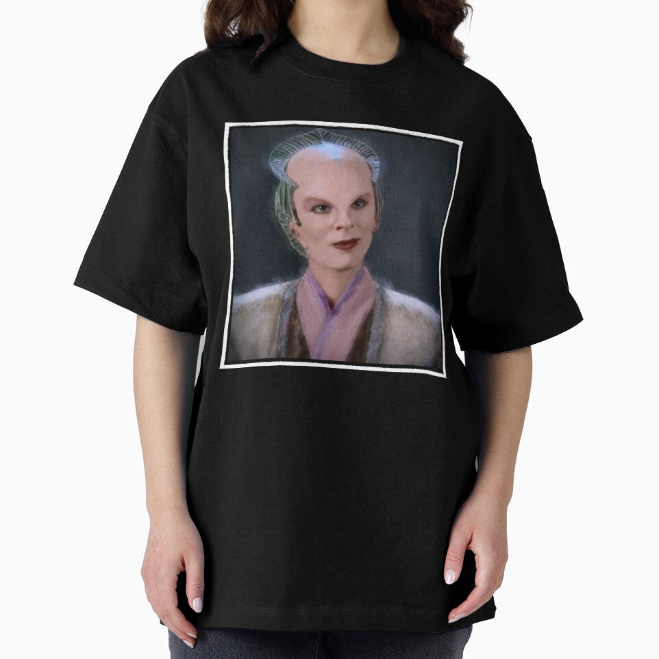 Delenn Pre-transformation Painted Portrait by orionlodubyal T-Shirts, Hoodie, Sweatshirt | BlankRebels.com (Image 2)
