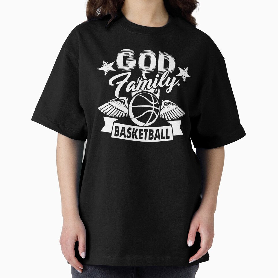 God Family And Basketball by UnknownArtistt T-Shirts, Hoodie, Sweatshirt | BlankRebels.com (Image 2)