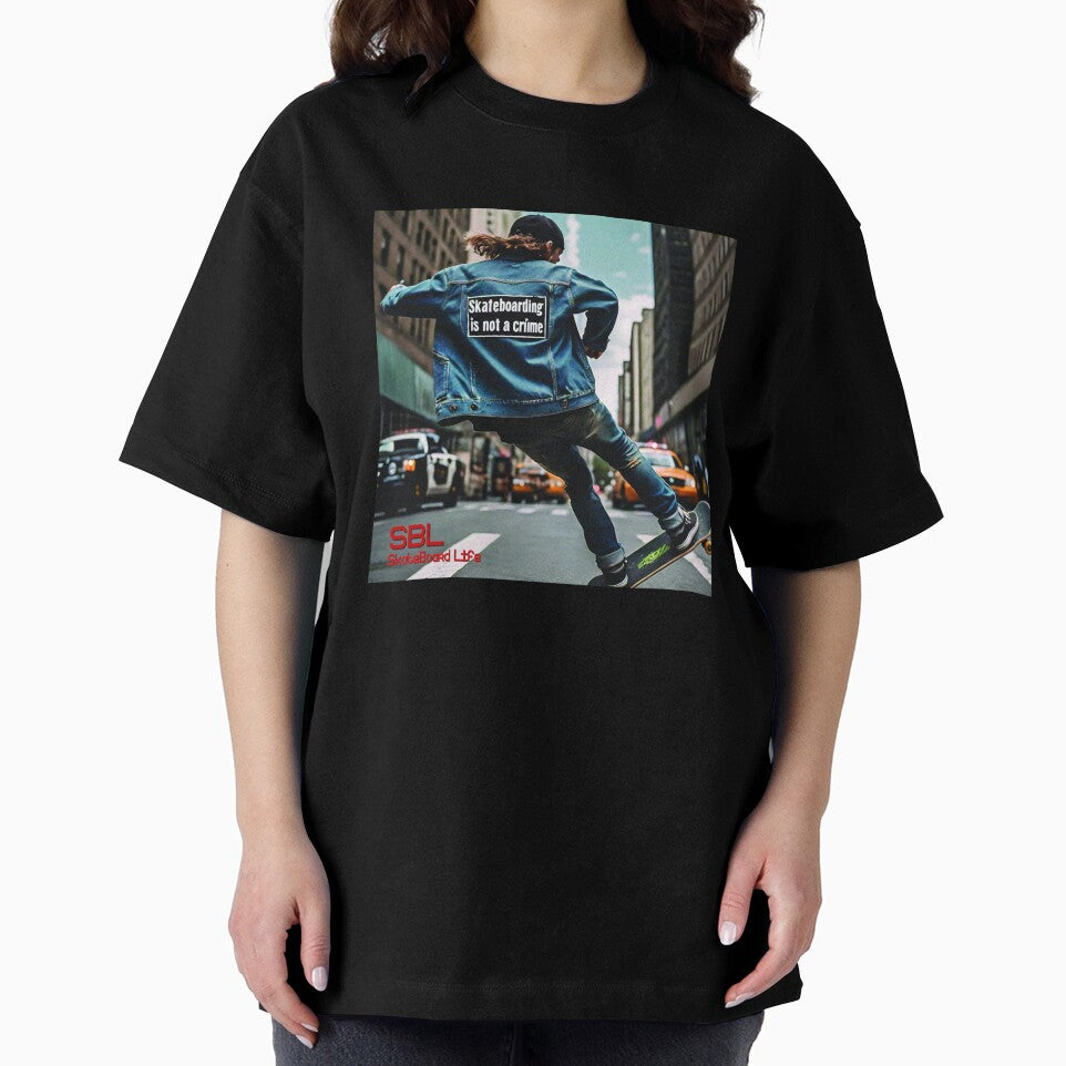 Skateboarding is not a crime 2 by ForecastVSN T-Shirts, Hoodie, Sweatshirt | BlankRebels.com (Image 2)